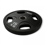 BRONZE GYM BG-PA-PL-P150 Диск олимпийский обрезиненный черный 15 кг