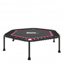 Батут спортивный UNIX Line FITNESS Lite Pink (125 см)