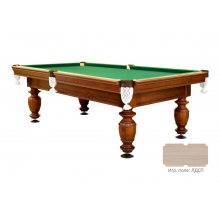 Бильярдный стол для пула "Корнет" (8 футов, сосна, борт ольха, ЛДСП 16-18)
