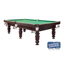 Бильярдный стол для русской пирамиды "Шевалье" (9 футов, сосна, борт ясень, сланец 25мм)