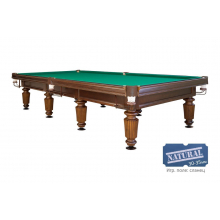 Бильярдный стол для русской пирамиды "Синьор" (12 футов, сосна, борт ясень, 35мм камень)