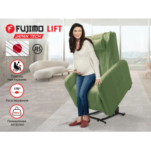 Кресло реклайнер с подъемом FUJIMO LIFT CHAIR F3005 ZLWL цвет на заказ