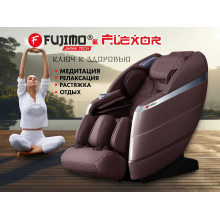 Массажное кресло FUJIMO FLEXOR F500 Brown