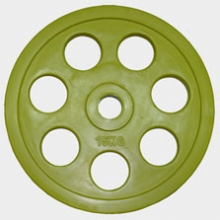 Олимпийский диск евро-классик с хватом "Ромашка", 15 кг.