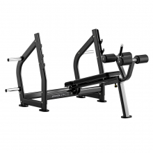 Скамья олимпийская для жима с отрицательным наклоном BRONZE GYM RAVE RE57