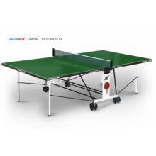 Стол теннисный Compact-2 LX Всепогодный Зелёный