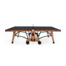 Теннисный стол складной для помещений "RASSON PREMIUM T03 Indoor" (274 х 152,5 х 76 см, натуральный дуб) с сеткой