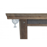 Бильярдный стол для русской пирамиды "Сильвер" (8 футов, сосна, ЛДСП 16 мм, собранный)