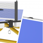 Теннисный стол UNIX Line Simple Indoor 12mm MDF (Blue)