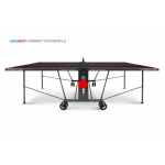 Стол теннисный Compact-2 LX Всепогодный Black
