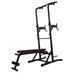 Турник-пресс-брусья со скамьей UNIX Fit POWER TOWER 150P