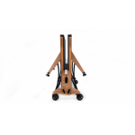 Теннисный стол складной для помещений "RASSON PREMIUM T03 Indoor" (274 х 152,5 х 76 см, натуральный дуб) с сеткой