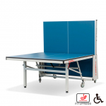Теннисный стол складной для помещений "K-2023 ITTF Indoor" (274 Х 152.5 Х 76 см ) с сеткой
