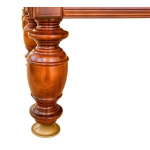 Бильярдный стол для русской пирамиды "Корнет" (8 футов, сосна, борт ольха, ЛДСП 16-18)