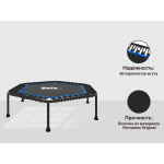 Батут спортивный UNIX Line FITNESS Lite Blue (125 см)