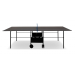 Теннисный стол всепогодный "Standard Pro Outdoor" (274 х 152,5 х 76 см, коричневый) с сеткой