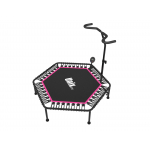 Батут спортивный UNIX Line FITNESS PRO (125 см) Pink