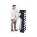 Игровой стол - футбол "Garlando Foldy Evolution Telescopic" (144x76x82см)