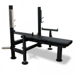 Скамья для жима лёжа со страховочными упорами BRONZE GYM PARTNER ML-902
