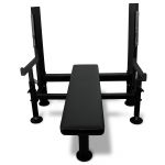 Скамья для жима лёжа со страховочными упорами BRONZE GYM PARTNER ML-902