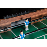 Игровой стол - футбол "PlayOff" (140х73х88см) коричнево-серый