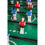 Игровой стол - футбол "PlayOff" (140х73х88см) коричнево-серый