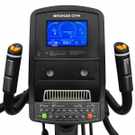 Эллиптический тренажер с автонаклоном профессиональный BRONZE GYM X800M