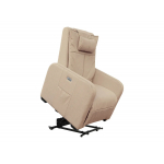 Кресло реклайнер с подъемом FUJIMO LIFT CHAIR F3005 FLWL Ваниль (Sakura 4)