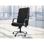 Офисное массажное кресло EGO BOSS EG1001 LKFO Антрацит (Арпатек)